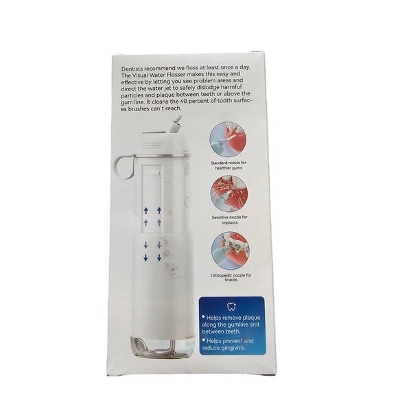 CleanEze Visual Water Flosser Mini Cordless HD Images & Video - Picture 8 of 12